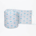 Blue Clouds Organic Cotton Cot Bumper