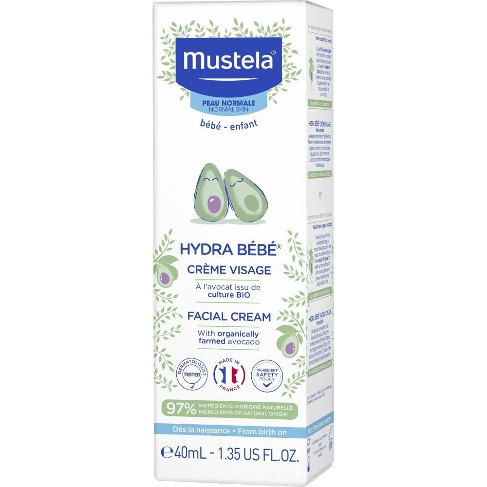 Mustela Hydra Bebe Facial Cream Normal Skin - 40ml