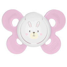 Load image into Gallery viewer, Chicco Silicone Soother Comfort - Pink (Print May Vary)
