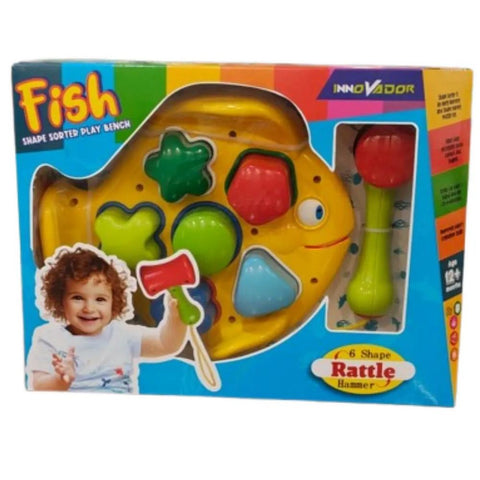 Innovador Fish Shape Sorter Play Bench