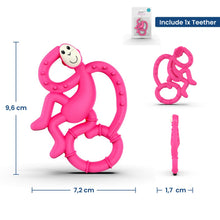 Load image into Gallery viewer, Pink Matchstick Monkey Teether Mini Series
