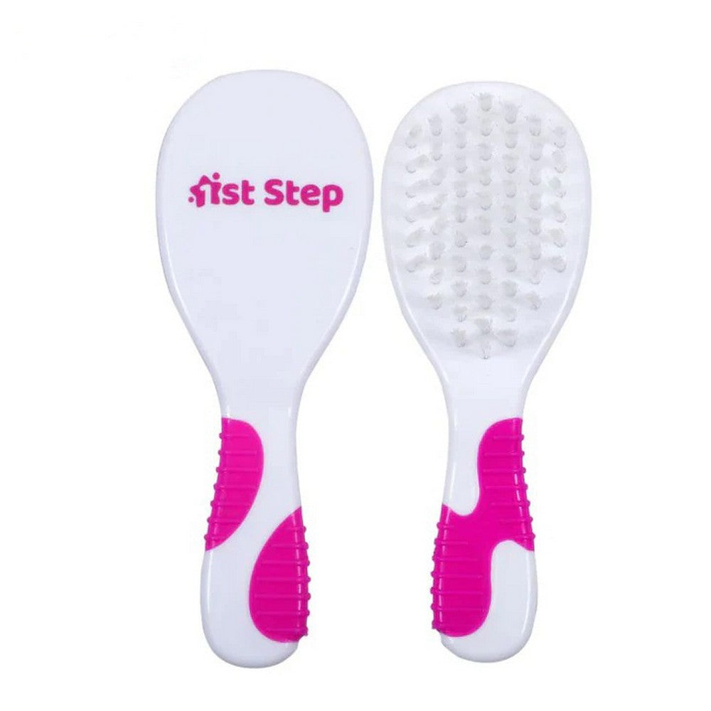 Pink Brush And Comb Grooming Set