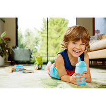 Load image into Gallery viewer, Blue Simple Clean Straw Cup- 296ml

