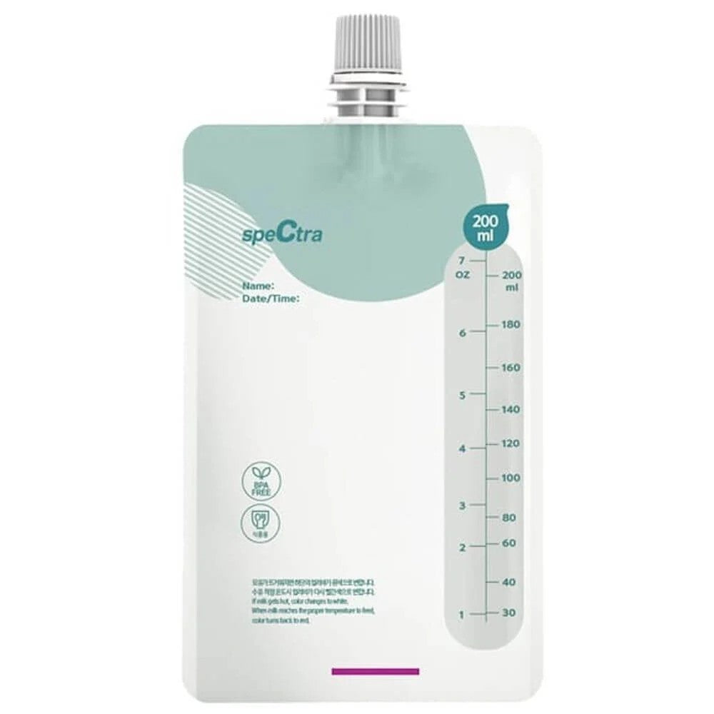 Spectra Disposable Easy Milk Storage Bags, 200ml - Pack Of 30