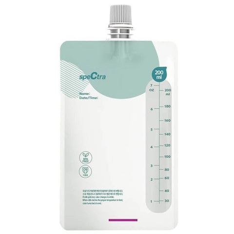 Spectra Disposable Easy Milk Storage Bags, 200ml - Pack Of 30