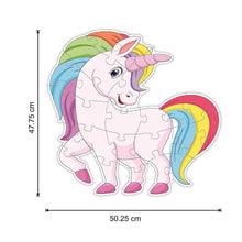 Load image into Gallery viewer, My First Big Unicorn Puzzle Set - 25pcs
