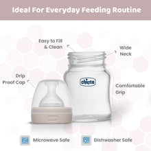 Load image into Gallery viewer, Slow Flow Well Being Glass Feeding Bottle- 120ml
