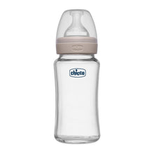 Load image into Gallery viewer, Green Well-Being Glass Feeding Bottle - 240ml
