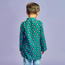 Load image into Gallery viewer, Green Batman Printed Kurta
