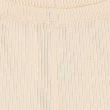 Load image into Gallery viewer, Cream Striped Cotton Legging
