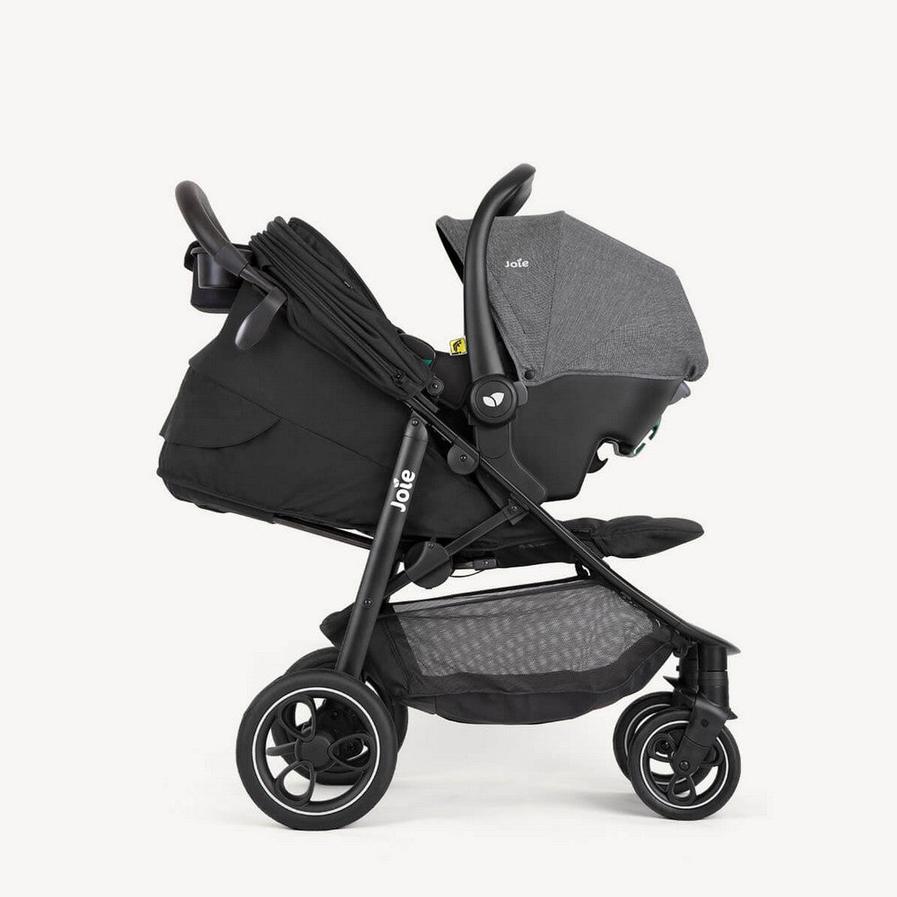 Black Joie Litetrax™ pro 3 In1 Easy Fold Stroller