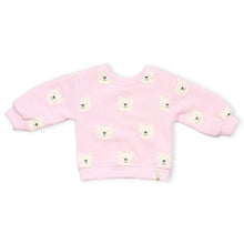 Load image into Gallery viewer, Pink Bear Theme Full Sleeves Sweatshirt
