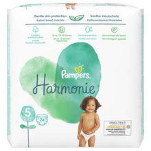 Load image into Gallery viewer, Size 5x24 Pampers Pure Protection Baby Diapers
