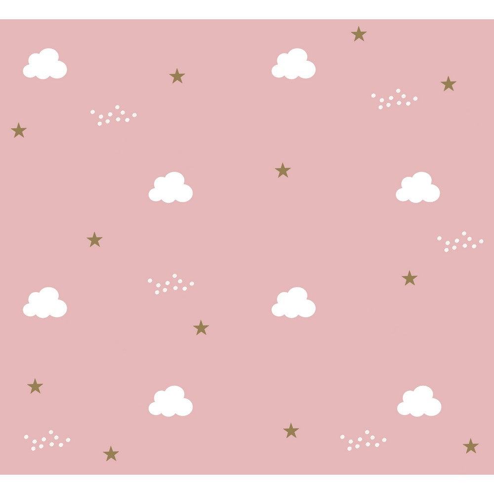 Pink Fairytale Organic Burp Cloths- Set Of 2