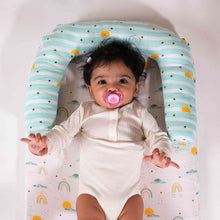 Load image into Gallery viewer, Green Horizon Foldable Baby Bed
