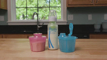 Load and play video in Gallery viewer, Dr Brown Pink Milk Powder Dispenser
