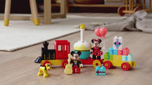 Load and play video in Gallery viewer, Mickey &amp; Minnie Birthday Train Toy- 22 Pieces

