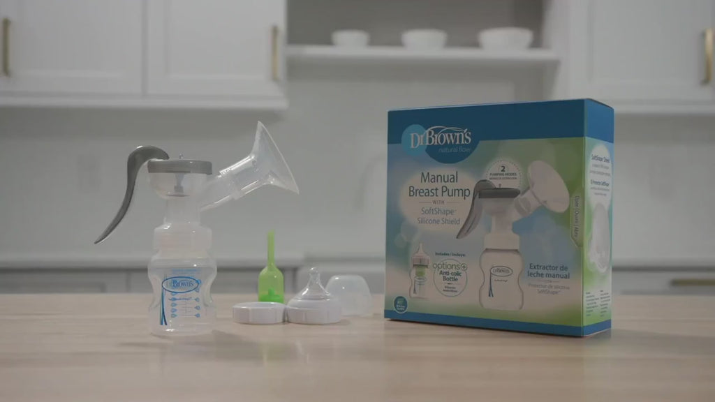 Manual Breast Pump With Silicone Shield
