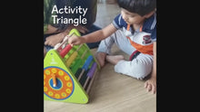 Load and play video in Gallery viewer, Wooden Activity Triangle
