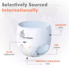 Load image into Gallery viewer, L Size Feather Baby Diaper Pant- 24 Pieces(9-14kg)
