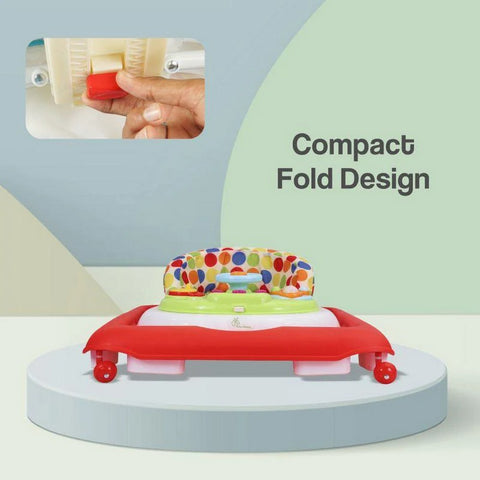 Anti-Fall With Height Adjustment, Musical Toy, Soft Cushioning Seat & Removable Toy Bar