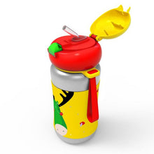 Load image into Gallery viewer, Yellow Sport Sipper Stainless Steel Bottle
