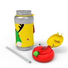 Load image into Gallery viewer, Yellow Sport Sipper Stainless Steel Bottle
