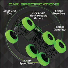 Load image into Gallery viewer, Duzter Smoker 6.0 The Off Roader RC Car With Rechargeable Battery - Green
