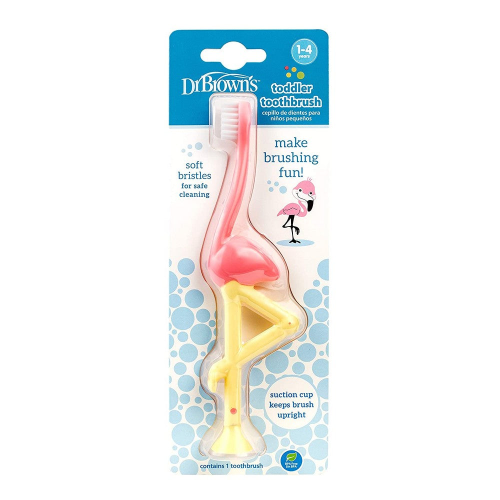 Flamingo Toddler Toothbrush