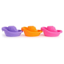 Load image into Gallery viewer, Bath Time Floating Boats- Pack Of 3 (Color May Vary)
