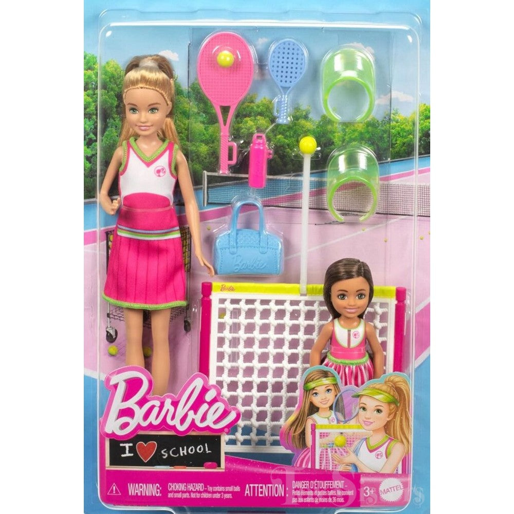 Barbie Tennis Chelsea & Stacie Doll Set