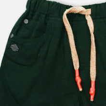 Load image into Gallery viewer, Plain Green Elasticated Waist Cotton Shorts
