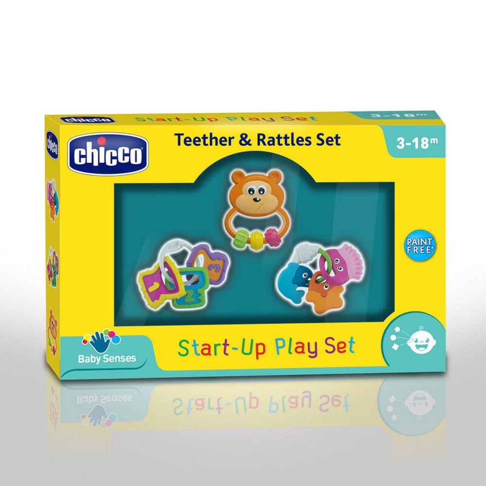 Start-Up Play Rattle Set - 3 Pieces
