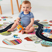 Load image into Gallery viewer, Doubleplay Reversible Playmat Vibrant Village Print
