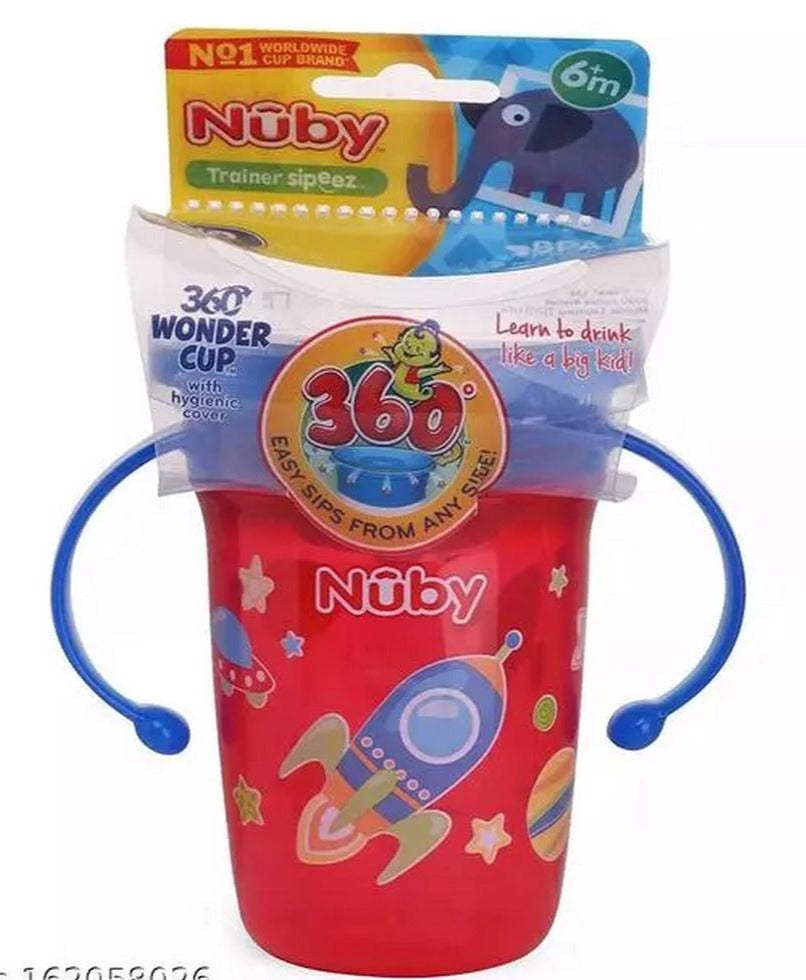 360° Wonder Cup Printed With Handle - 240ml