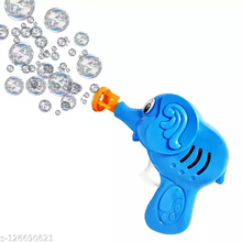 Load image into Gallery viewer, Blue Elephant Bubble Gun With Bubble Liquid Bottle
