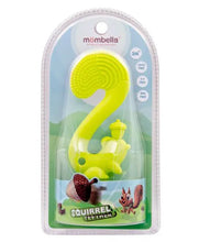 Load image into Gallery viewer, Green Mombella Squirrel Silicone Teether
