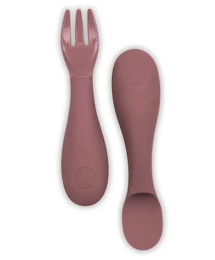 Pink Baby Spoon & Fork set