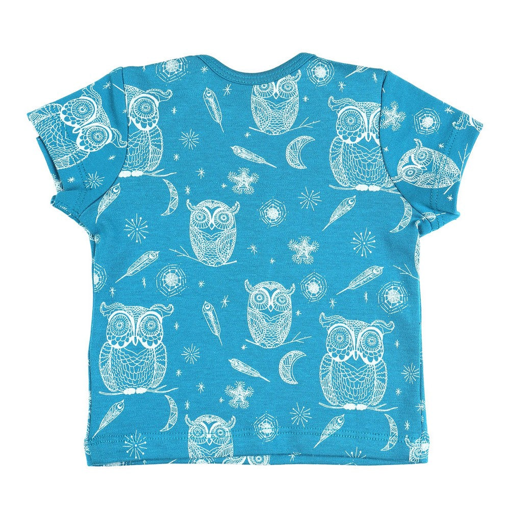 Hoot Hoot Owl Half Sleeves T-shirt