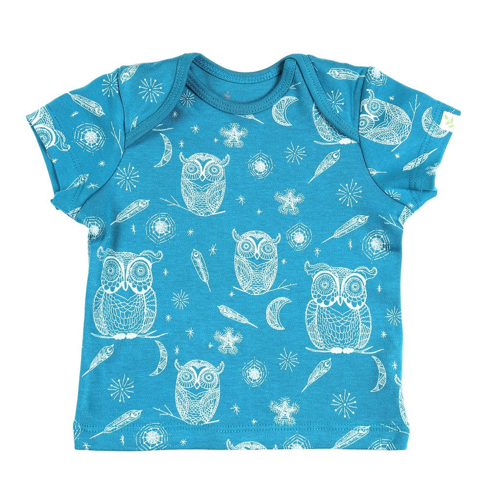 Hoot Hoot Owl Half Sleeves T-shirt