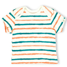 Load image into Gallery viewer, Stripe Hype Half Sleeves T-shirt

