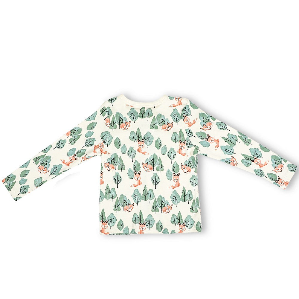 Crafty Fox Full Sleeves T-shirt With Buttons