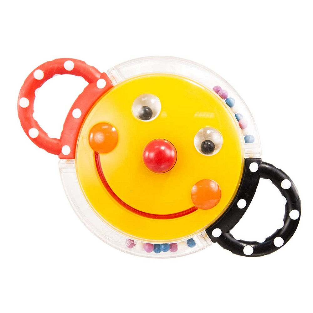 Yellow Smiley Face Rattle
