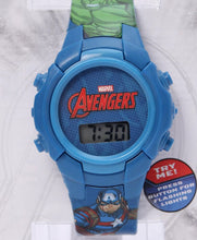 Load image into Gallery viewer, Blue Avenger Digital Watch With Led Light
