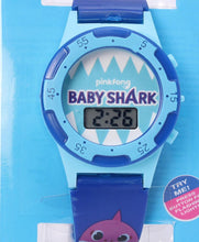 Load image into Gallery viewer, Blue Baby Shark Kids Digital Watch With Led Light
