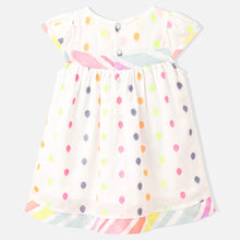 Load image into Gallery viewer, Colorful Polka Dots Cotton Dress
