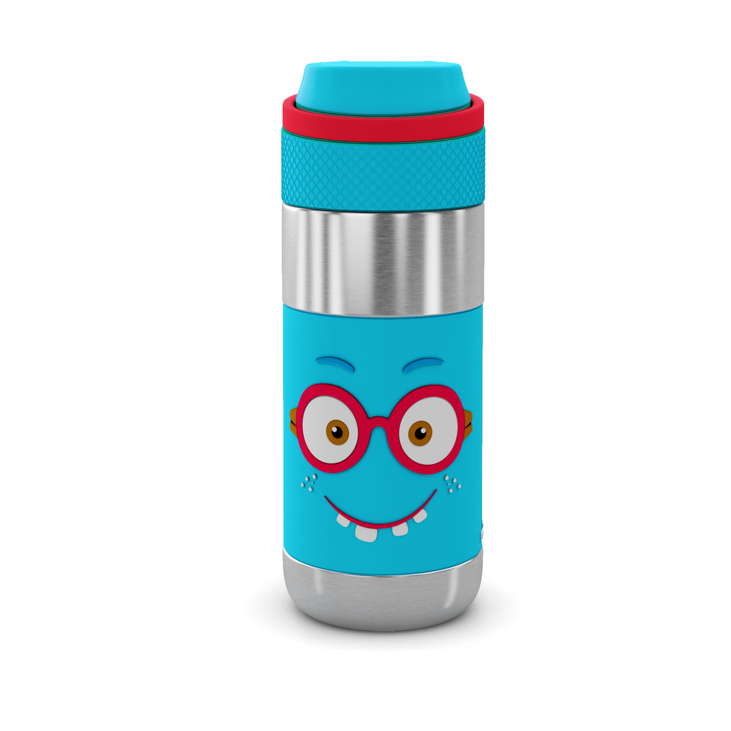 Blue Clean Lock Insulated Stainless Steel Bottle - 410ml
