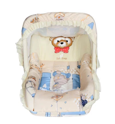 Beige Carry Cot With Back Storage
