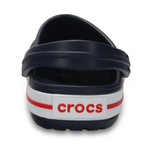 Load image into Gallery viewer, Crocband Navy Clog
