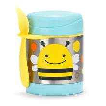 Load image into Gallery viewer, Blue Bee Printed Insulated Food Jar
